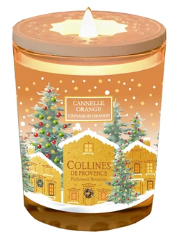 Свічка Collines de Provence Апельсин-кориця Christmas 180г