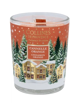 Свічка Collines de Provence Апельсин-кориця Christmas (Новорічна) 75г