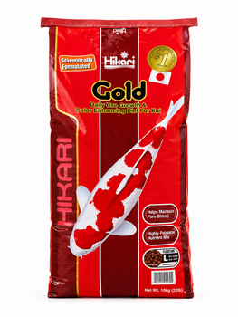Корм для Кои Hikari Gold Large 10 кг (основное питание с усилением окраса)