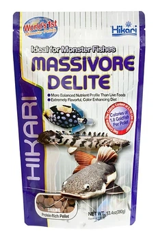 Корм Hikari Tropical Massivore Delite 380 g для крупных хищных рыб