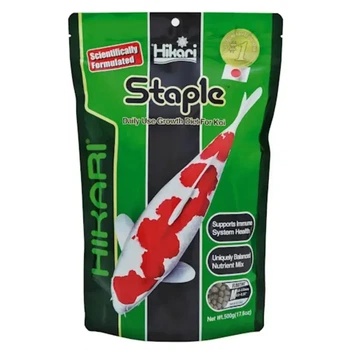 Корм Hikari Staple Medium 0,5 кг (гранула M 5,0-5,5 мм, основное питание, для роста кои длиной от 15 см)