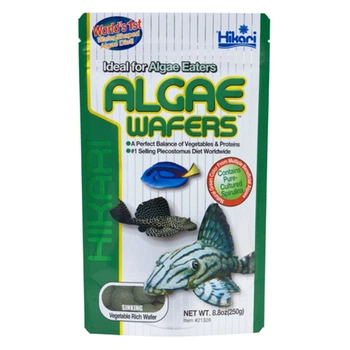 Корм Hikari Tropical Algae Wafers 250 g для сомов и растительноядных морских и пресноводных рыб