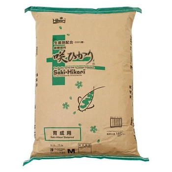 Корм Saki-Hikari Balance Medium 15 кг ( гранула M 5,0-5,5 мм, основное питание, премиум корм для кои длиной от 20 см)