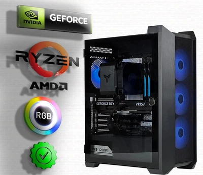 Ігровий ПК високого рівня: RTX 3060 12GB + Ryzen 5 5600 (16GB ОЗУ)