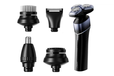 Бритва роторна Maestro 600мАч x 3 головки x 5 насадок (MR-675)