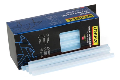 Стрижень клейовий Unifix 11 x 200мм прозорий (1кг) (951458)