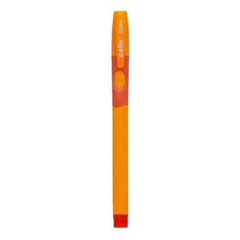Ручка масляная "Fine Top" CL1361R-50(Blue) синяя 0,7 мм, тренажер правша Оранжевый