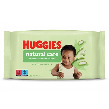 Детские влажные салфетки Huggies Soft, 56 шт