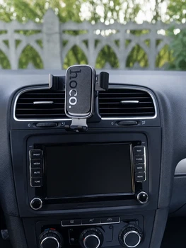 Держатель телефона для Volkswagen Golf MK6 2008-2012 (Комлект: основа для панели Golf MK6 + держатель HOCO H78).