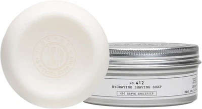 Мило тверде для традиційного гоління Depot No.412 Hydrating 100 г (8032274178965)