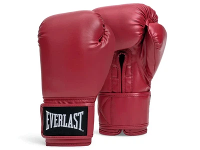 Тренувальні рукавички EVERLAST Classic Boxing Gloves 16 унцій червоний (5925)