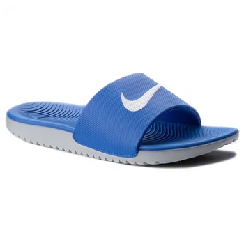 Детские шлепанцы Nike Kawa Slide (Gs/Ps) 28 Синие 819352-400