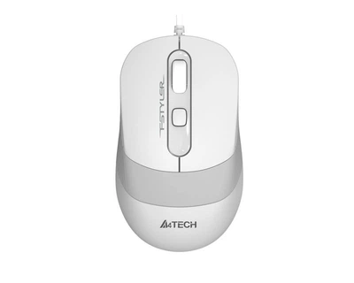 Миша A4Tech Fstyler , безшумна, USB, колір білий (FM10S (White))