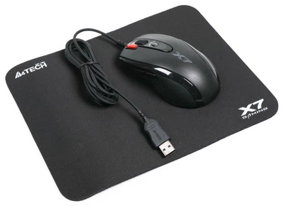 Комплект мыша A4Tech X-710BK+ килимок X7-200MP (X-7120)