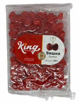 Вишня сушеная King без косточек Китай 500 г (TS0199)
