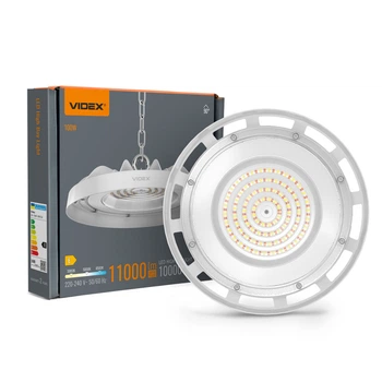LED светильник высотный VIDEX HBe04 100W 3000-5000-6500K 230V White