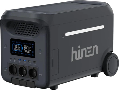 Зарядна станція Hinen PS 300 2560 Вт·год, 3000 Вт, LiFePO4, 5000 Вт пік, ДБЖ, сонячна зарядка