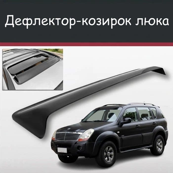 Спойлер дефлектор на люк Derways Aurora Дервейс Аврора козирок даху