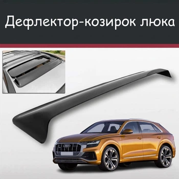 Спойлер дефлектор на люк Audi Q8 Ауді Ку8 козирок даху