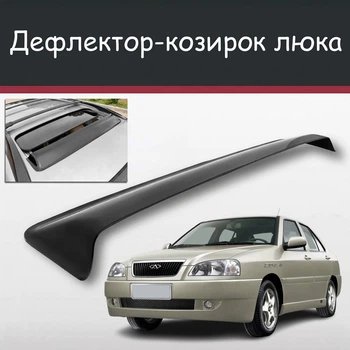 Спойлер дефлектор на люк Chery Amulet Чери Амулет козырек крыши