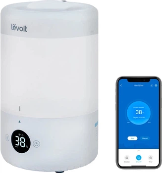 Увлажнитель воздуха Levoit Smart Humidifier Dual 200S HEAPHULVSEU0035 3 л белый