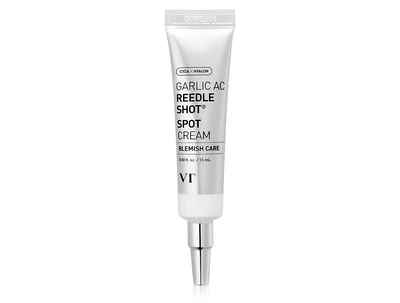 Точковий крем проти прищів та постакне з мікроголками та часником VT Cosmetics Garlic AC Reedle Shot Spot Cream, 15мл (8803463012106)