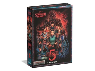Пазл Дивні Дива 5 (Stranger Things), Clementoni, 1000 елементів
