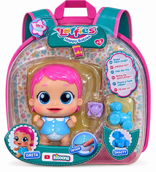 Ігровий набір Loffies Happy Babies Greta — лялька Грета з аксесуарами та вихованцем Snaffy