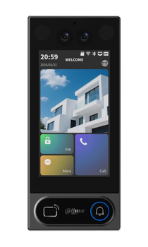 Біометрична IP-відеопанель Dahua DHI-VTO6631QS-WP 2Мп 119° Wi-Fi PoE