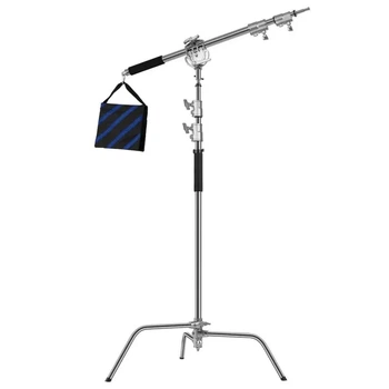 Профессиональная студийная стойка-журавль Profi-light C-Stand 330 см (с противовесом-сумкой)
