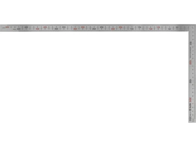 Угольник из нержавеющей стали, 250 х 500 мм YATO (YT-7084)