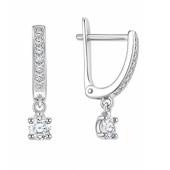 Сережки срібні Фантазія з фіанітами Silver Style (22981.30 sku:2300103422050)