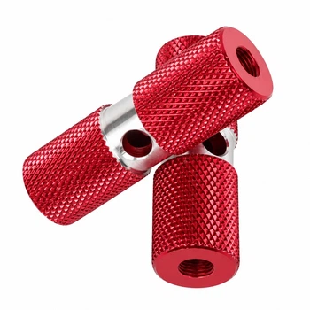 Пеги Duuti для BMX и трюкового самоката, M10, 70 мм, алюминиевые, красные, 2 шт.