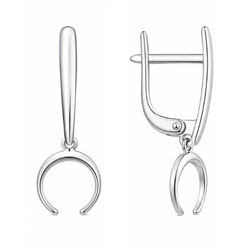 Сережки срібні Фантазія з фіанітами Silver Style (23600.00 sku:2300104198770)