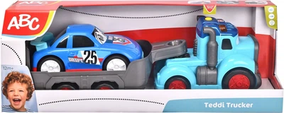Вантажівка Dickie Toys ABC Тедді з причепом і машинкою 60 см 203819011 (4006333074691)