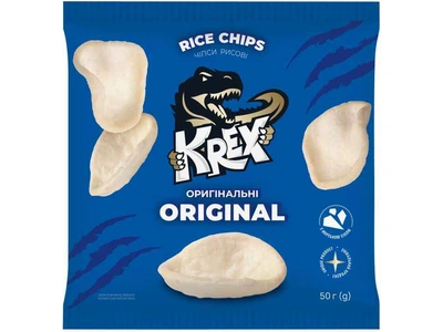Чіпси рисові KREX «Original» 50г