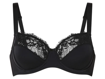 Бюстгальтер кружевной для женщины Esmara LYCRA® 483191 85C Черный