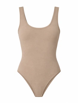 Боди-белье-майка для женщины Esmara LYCRA® 478671 XS Бежевый