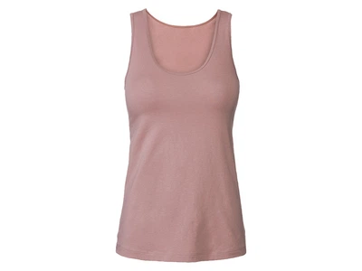 Майка натільна з широкими бретелями для жінки Esmara LYCRA® 427403_392381 S рожевий