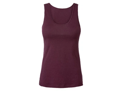 Майка натільна з широкими бретелями для жінки Esmara LYCRA® 427403_392381 S бордовий