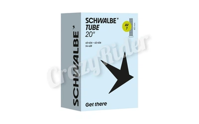 Велокамера 20" Schwalbe AV 7 Standard 20" (40/62-406) 40 мм AGV