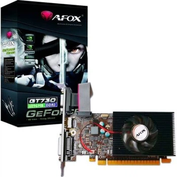 Відеокарта GeForce 05730, afox, 4Gb gdr3, 128-bit, vga/dvi/hdmi, 800/1600MHz, Low Profile (af730-4096d3l6)