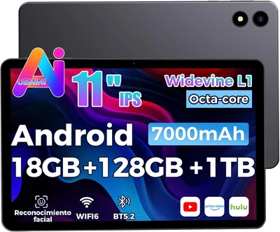 Планшет 11'' RebotAi B11 6+12/128Gb 8-ядер Android 15 7000 mAh Сірий (102316645) b1 - Б/В