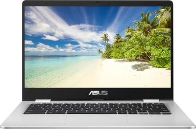 Сенсорный ноутбук 14" ASUS Chromebook C423NA (C423NA-EC0314) Intel Pentium N4200 RAM 4GB eMMC 64GB Chrome OS (UKR) (102276326) - Уценка