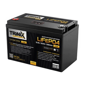 Аккумуляторная батарея Trinix TLFP-12100 Ultra LiFePO4 12.8V 100 Ah