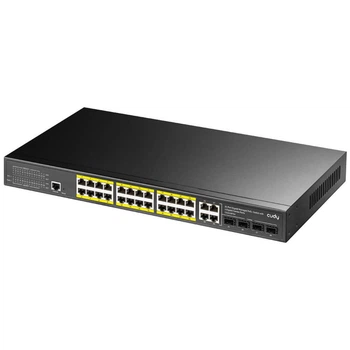 PoE коммутатор Cudy GS2028PS4-300W Gigabit управляемый L2 с 29 портами