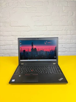 Ноутбук Lenovo ThinkPad P51, 15.6" FullHD IPS, Intel Xeon E3-1535M, 16GB, SSD 512GB, NVIDIA Quadro M2200 4GB (170W USB) - Б/У