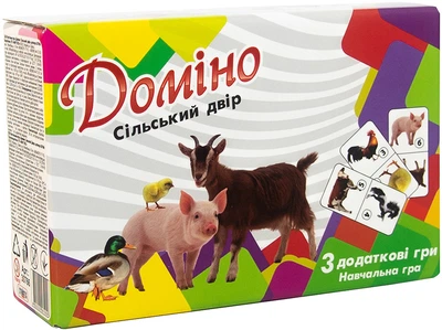 Домино Strateg Сельский двор (30765) (4820220561909)
