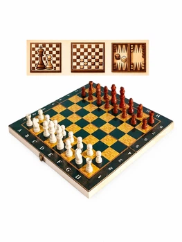 Гра Шахи нарди шашки 3 в 1 Newt Set3 NE-SP-SET-09
