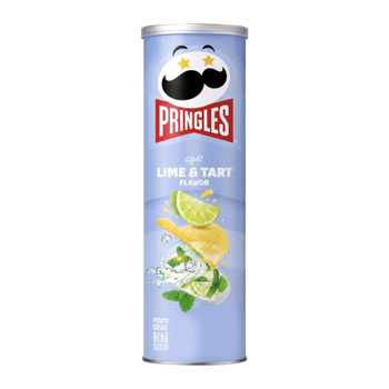 Чипсы Pringles Азиатские Lime & Cheese Tart со Вкусом Лайма и Сыра 110g